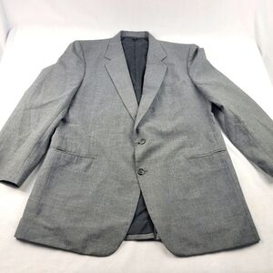Seasons Spanner wool blend heathered grey blazer jacket sports coat